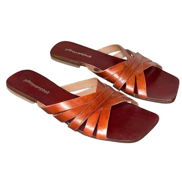 Jeffrey Campbell Amarra Strappy Slides New! - Picture 5 of 8